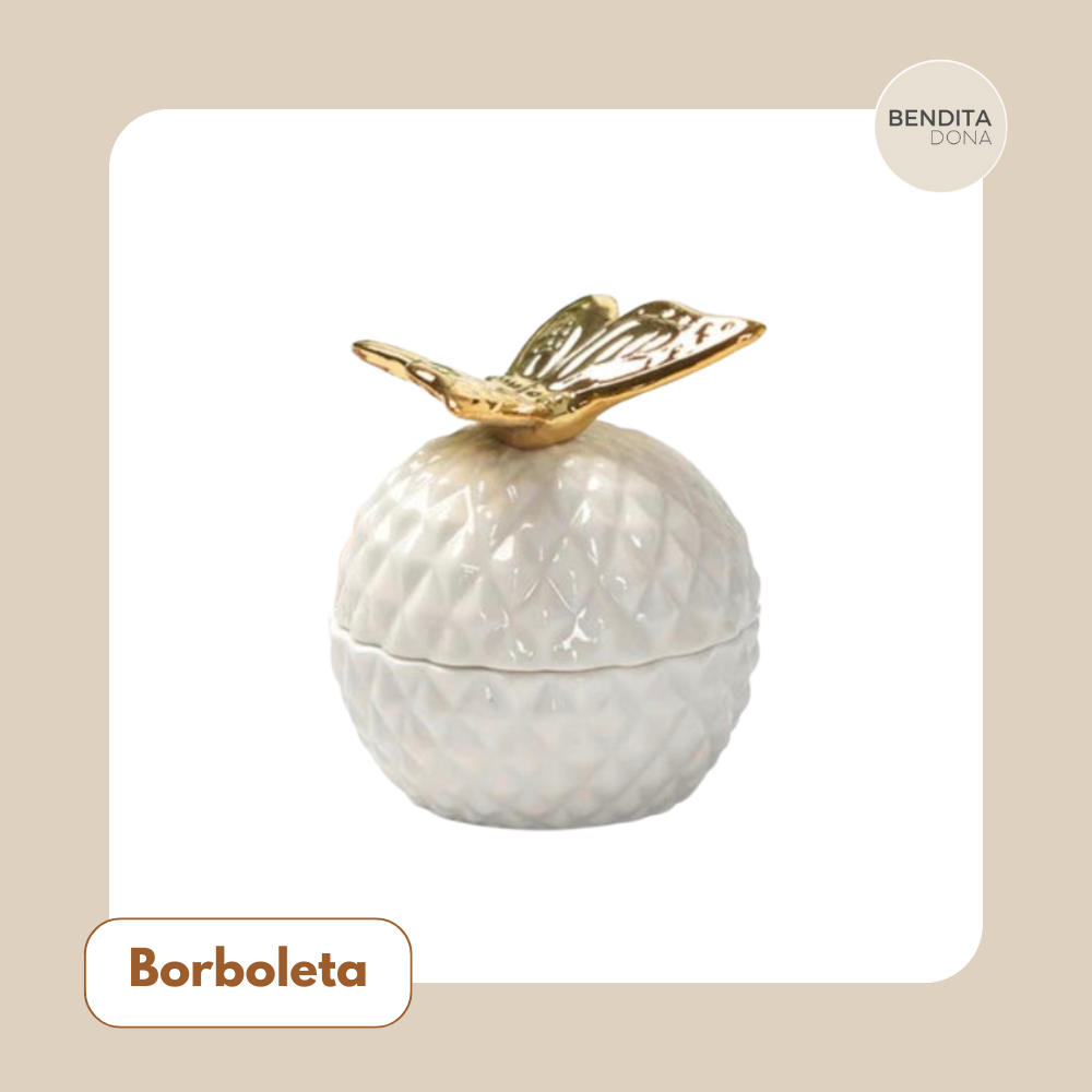 Pote de Cerâmica Estilo Europeu - Nook