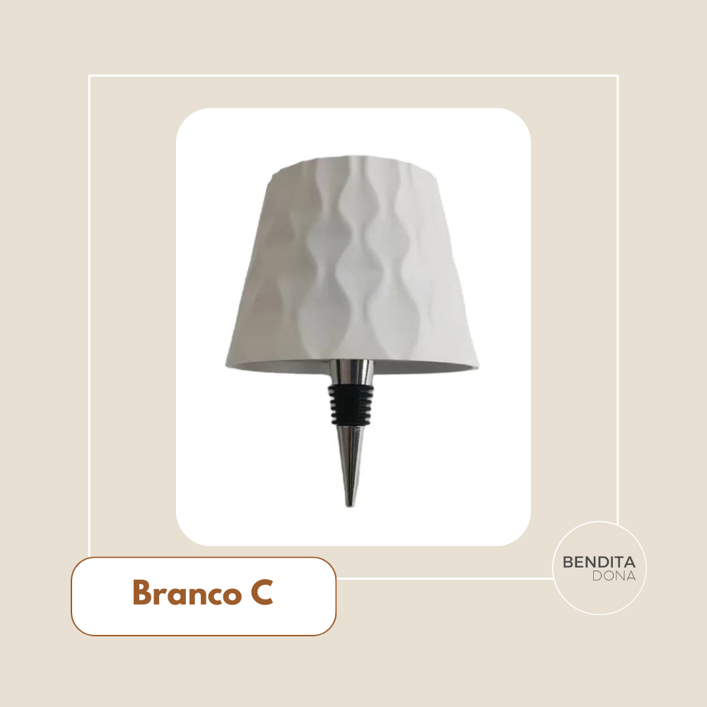 Luminária LED para Garrafas - Vintly