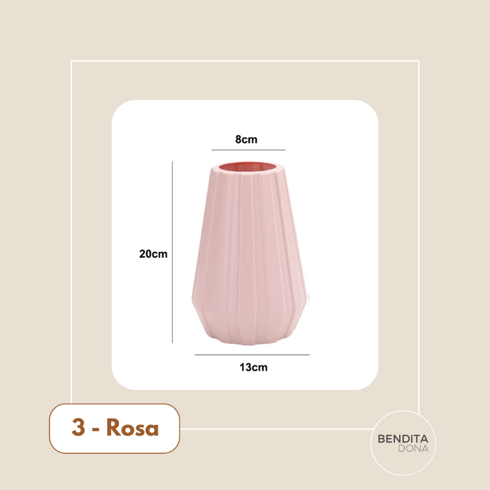 Vaso Nórdico Texturizado - Origami