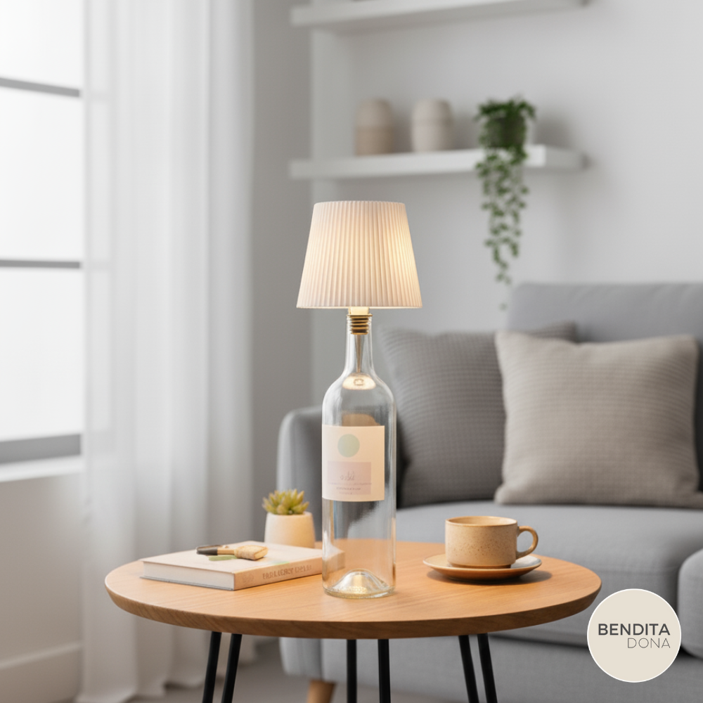 Luminária LED para Garrafas - Vintly