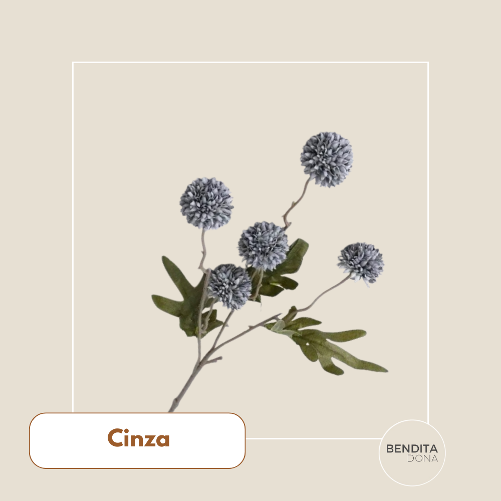 Buquê de Mini Crisântemos Artificiais - Ivy