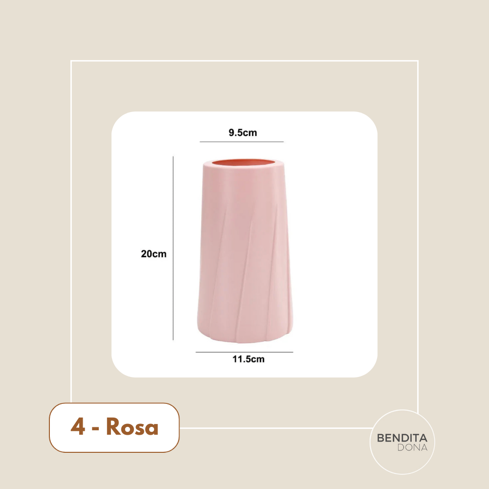 Vaso Nórdico Texturizado - Origami