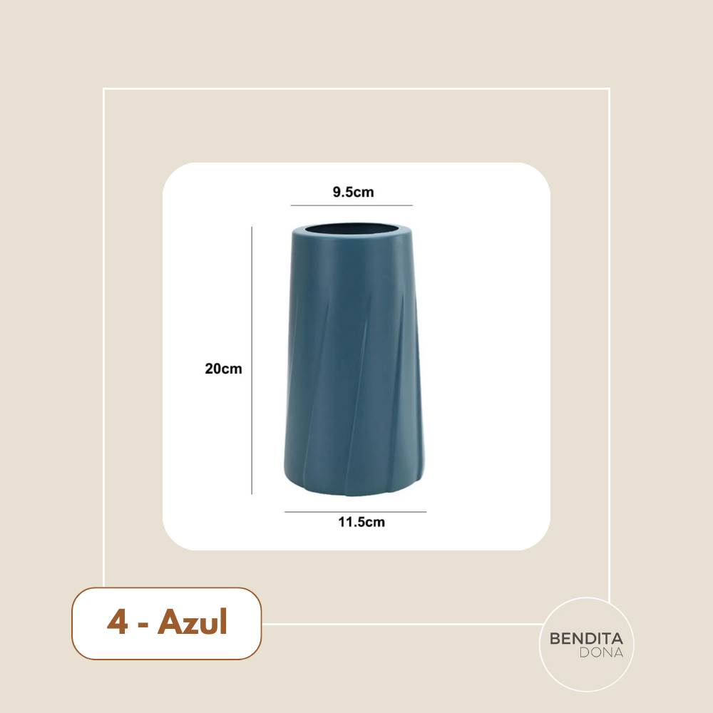 Vaso Nórdico Texturizado - Origami