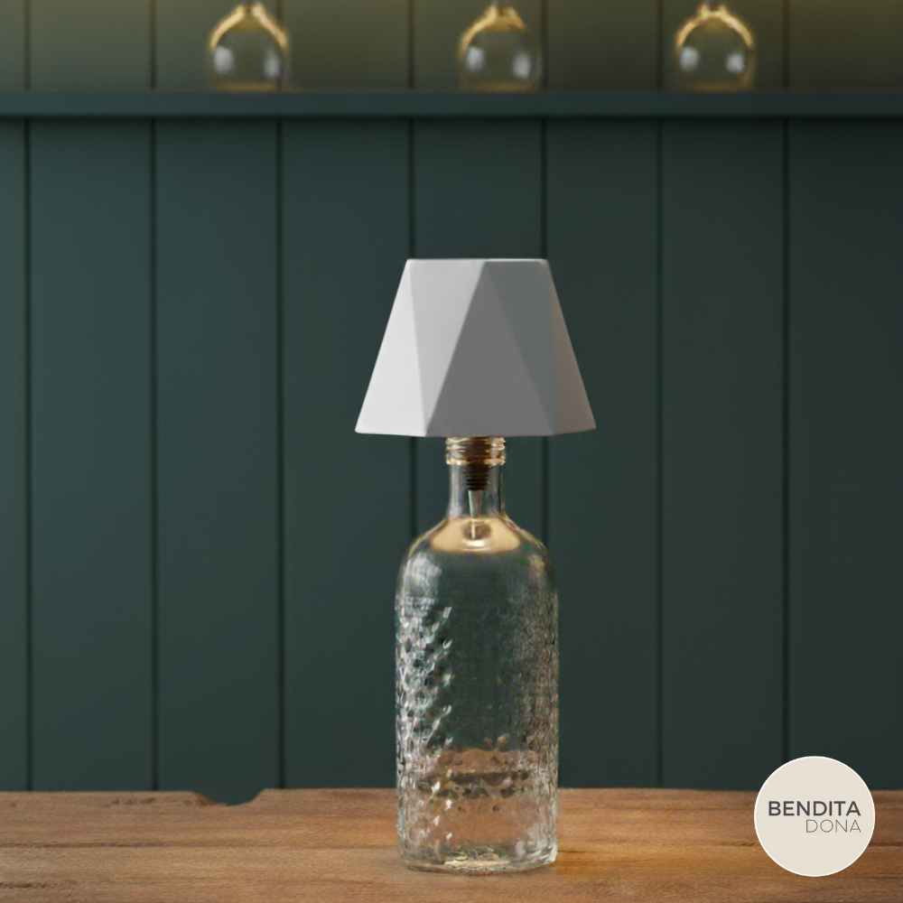 Luminária LED para Garrafas - Vintly