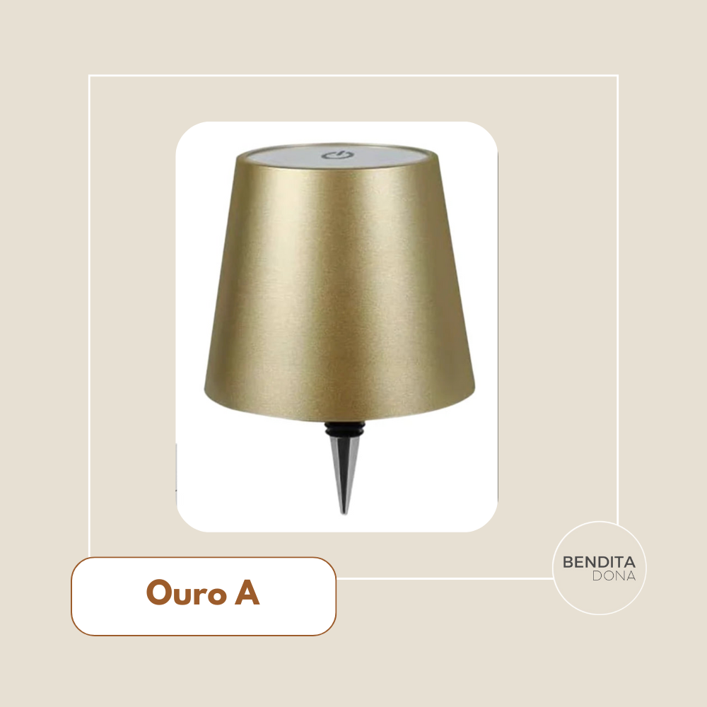 Luminária LED para Garrafas - Vintly