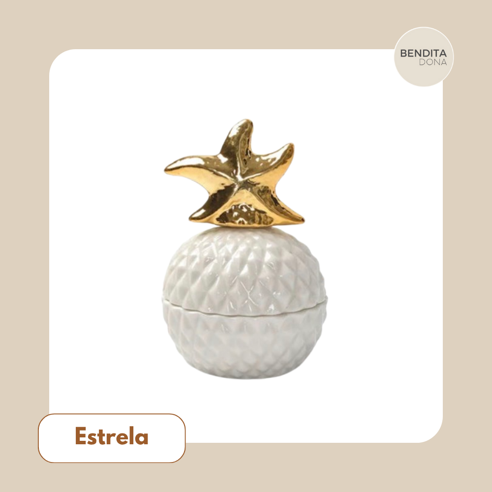 Pote de Cerâmica Estilo Europeu - Nook