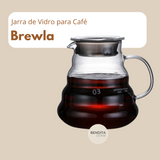 Jarra de Vidro para Café - Brewla