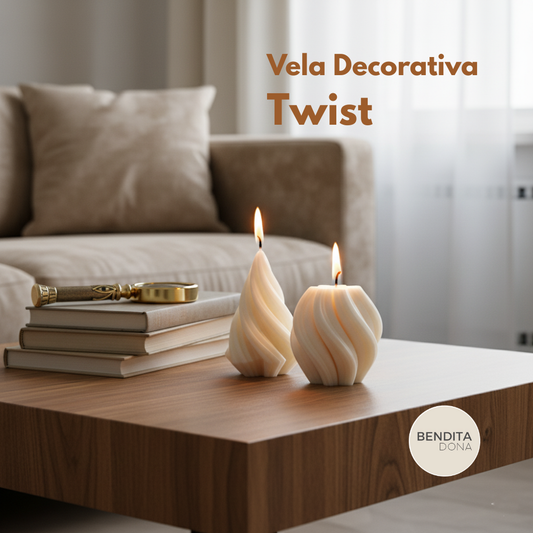 Vela Decorativa - Twist