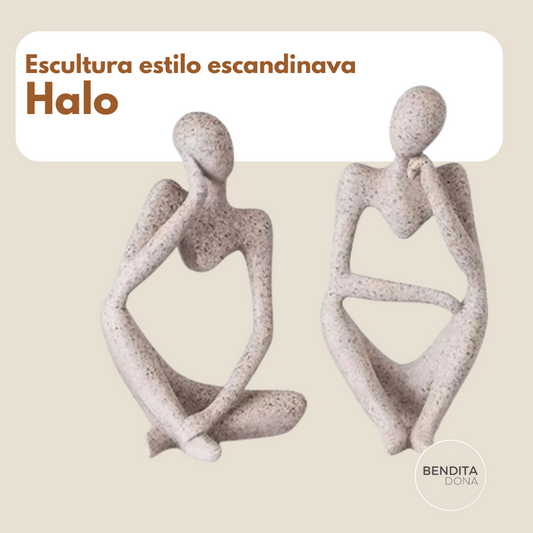 Escultura estilo escandinava - Halo