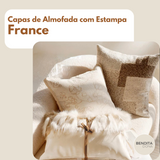 Capas de Almofada com Estampa - France