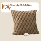 Capa de Almofada 3D de Pelúcia - Fluffy