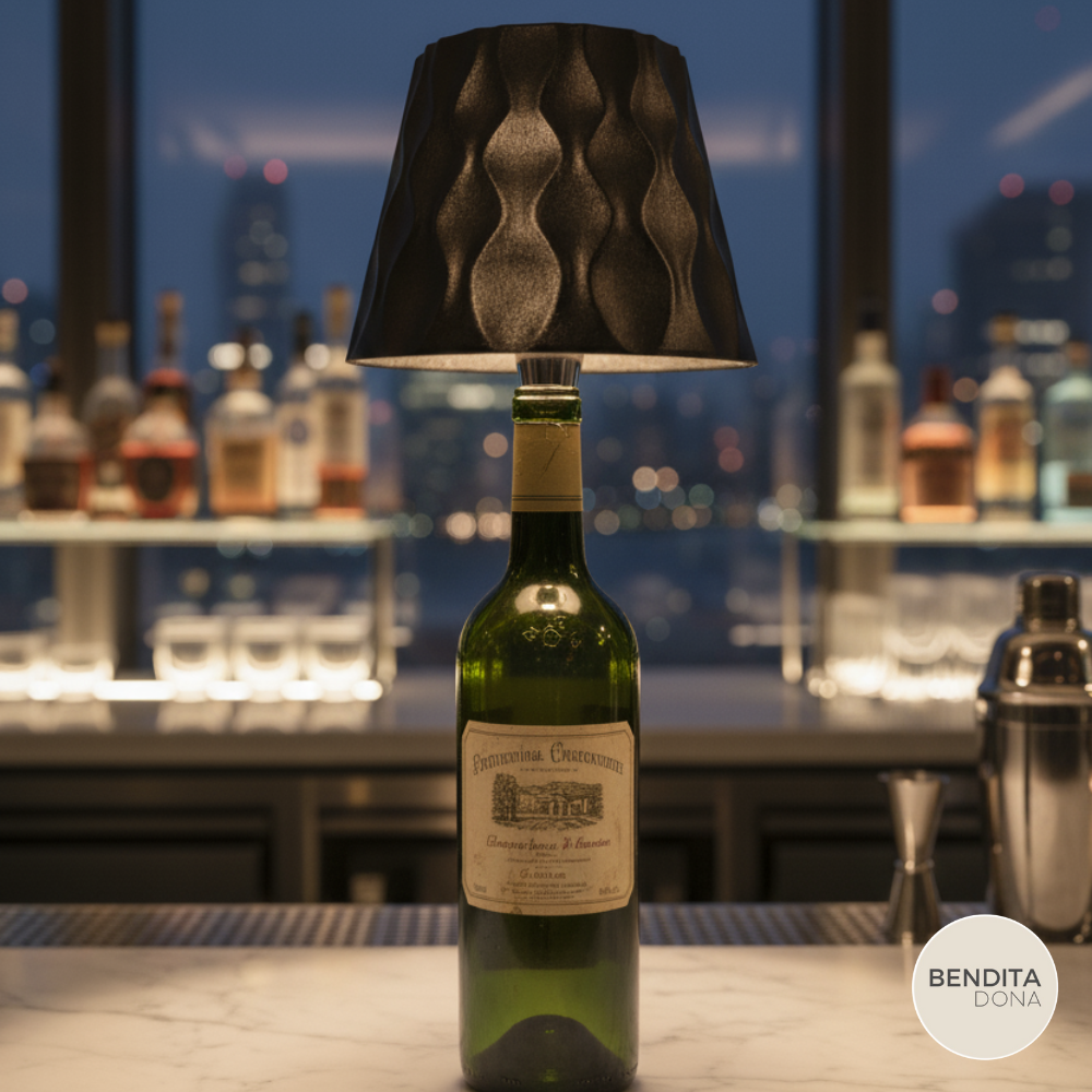 Luminária LED para Garrafas - Vintly