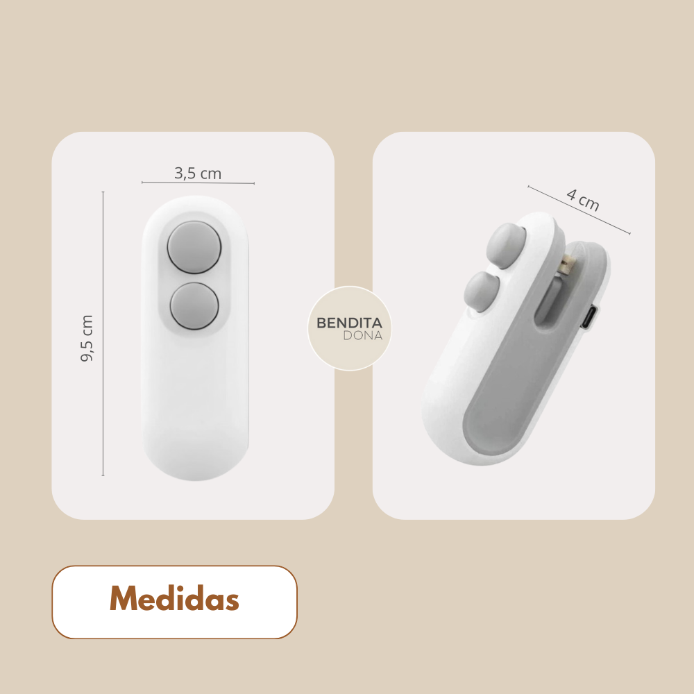 Mini Seladora de Embalagens Portátil – Packsy