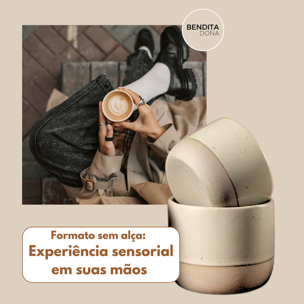 Xícara de Cerâmica Stoneware - Craft