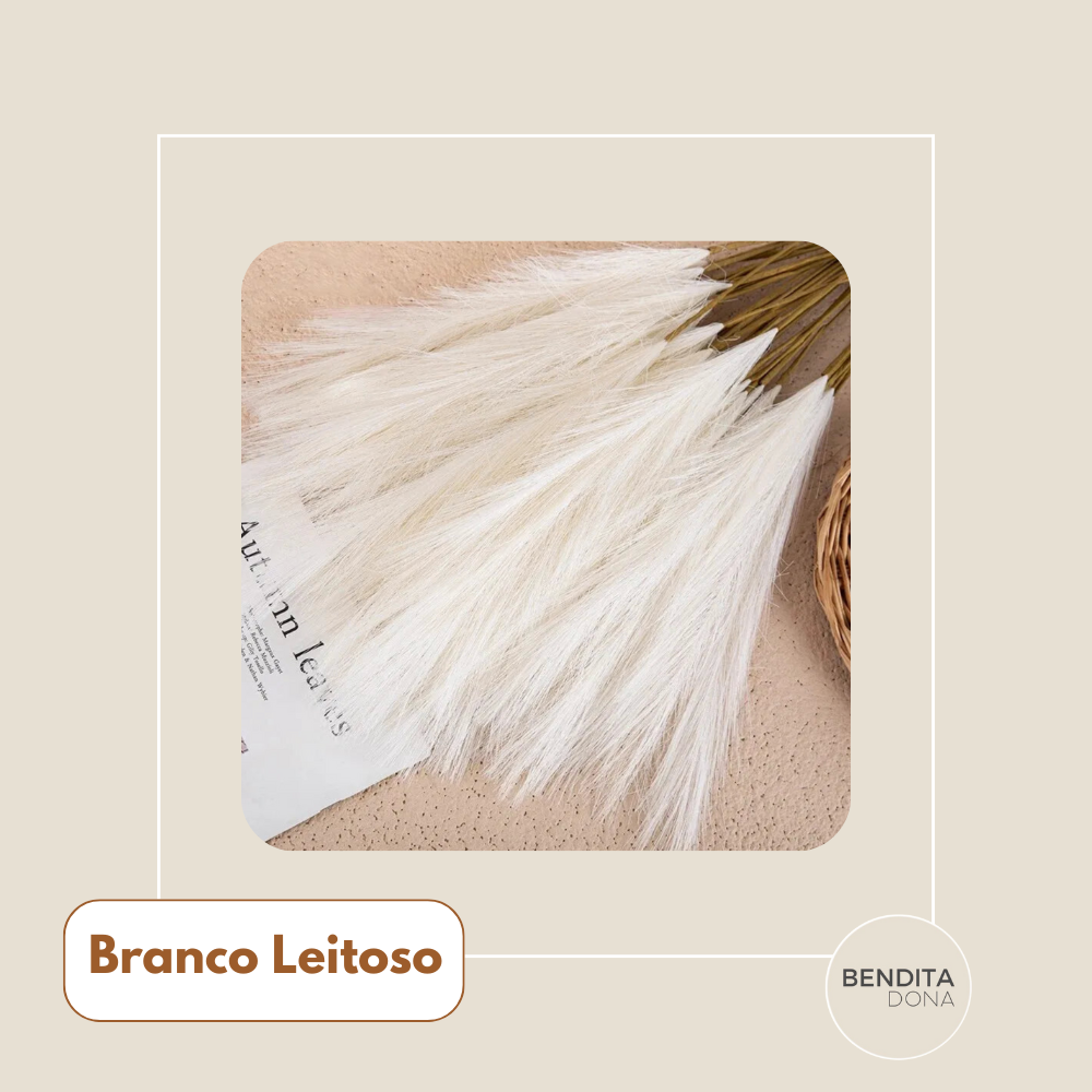Buquê de Junco Artificial - Pampas
