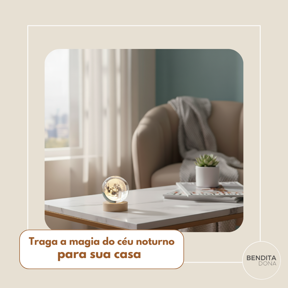 Luminária Cristal 3D - SKY