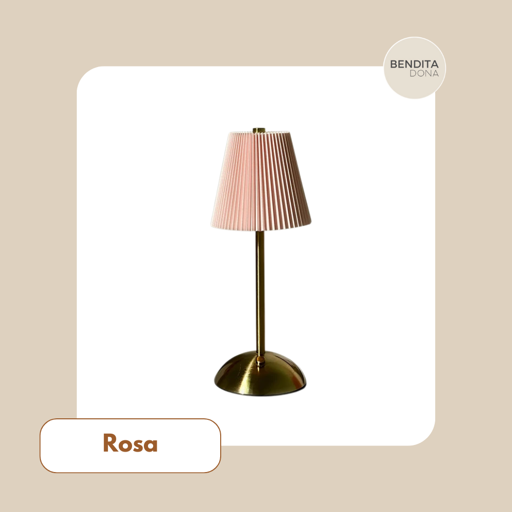 Luminária LED de Mesa Recarregável- Brillex