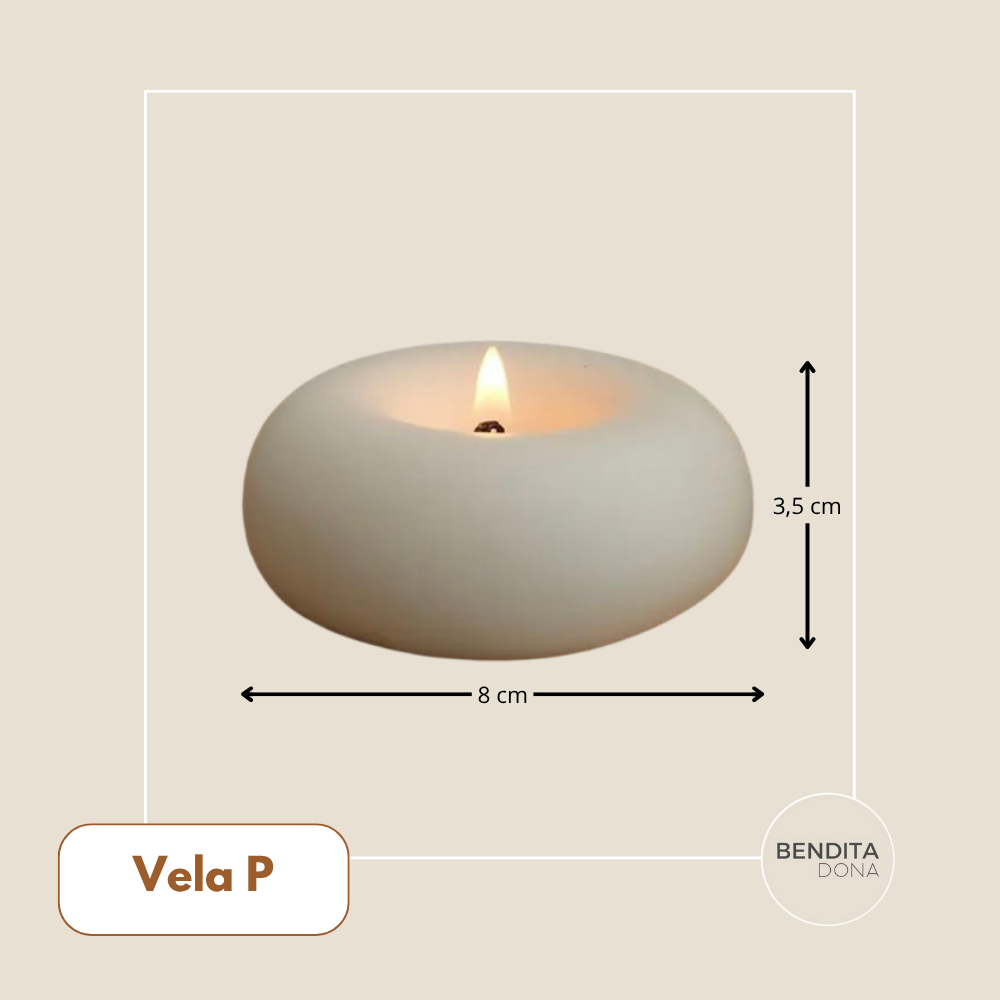 Vela de Aromaterapia - Donut