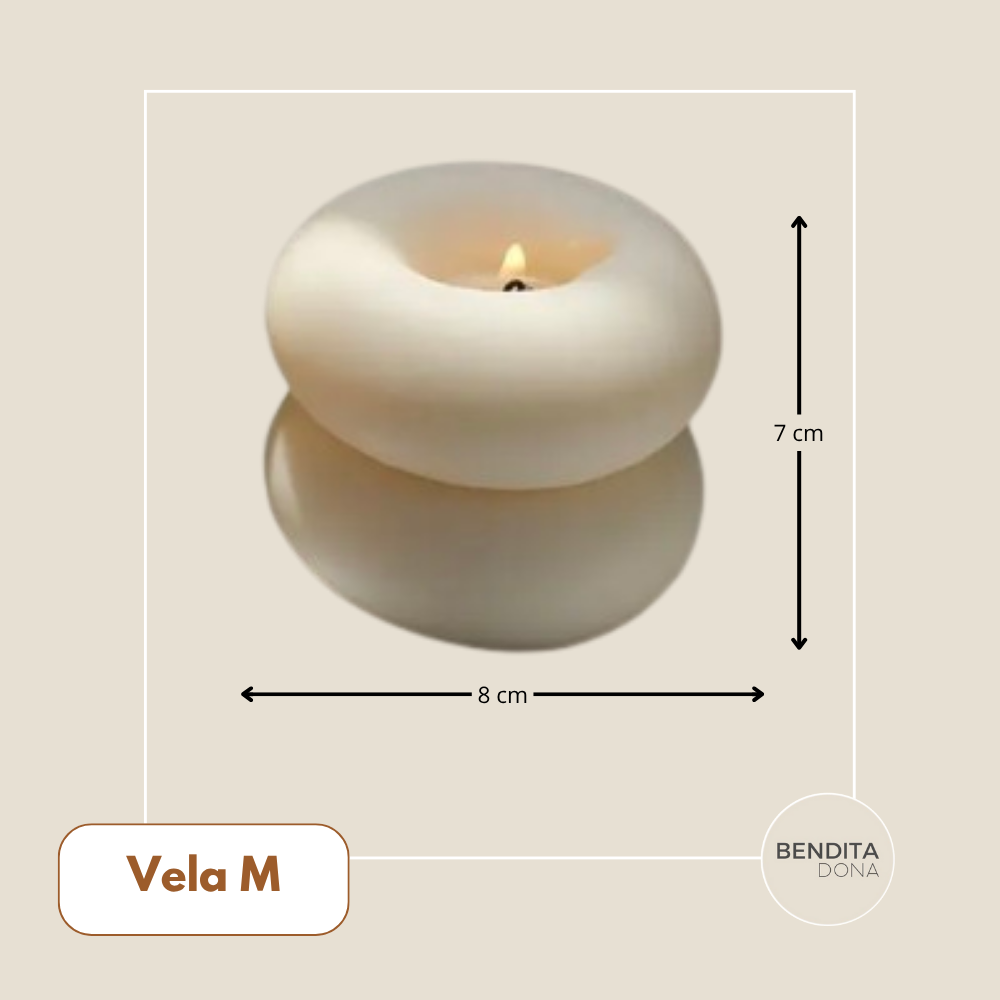 Vela de Aromaterapia - Donut