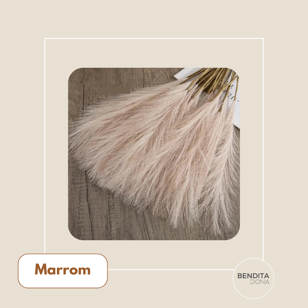 Buquê de Junco Artificial - Pampas