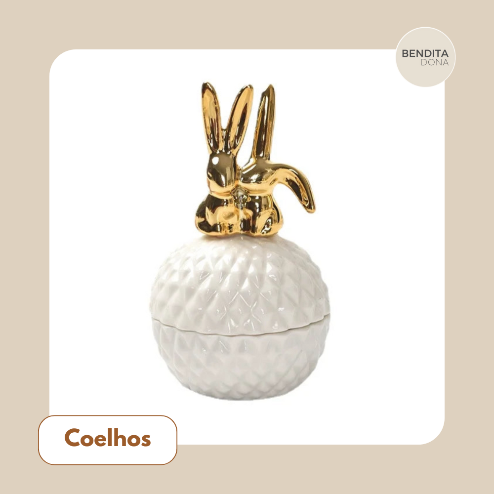 Pote de Cerâmica Estilo Europeu - Nook