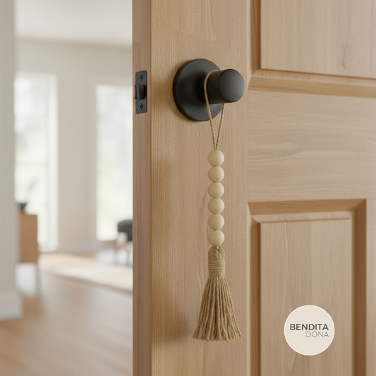 Colar de Miçangas de Madeira - Oakra