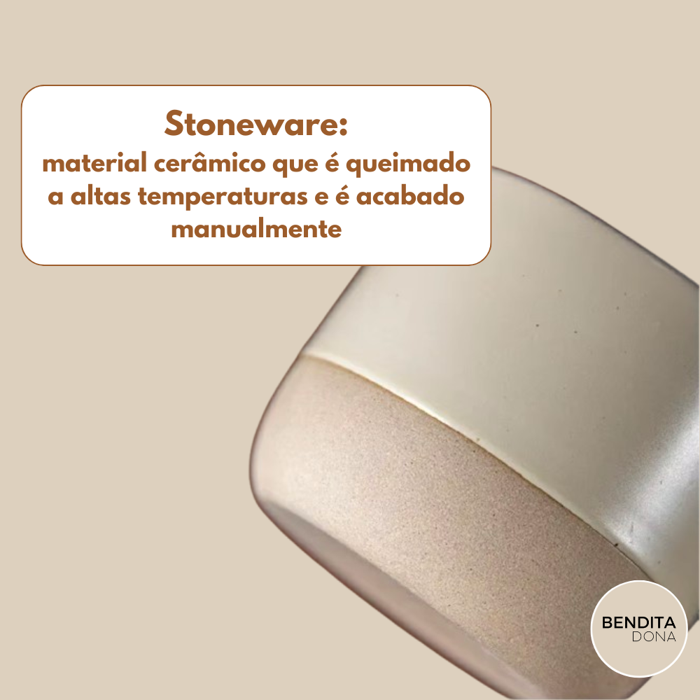 Xícara de Cerâmica Stoneware - Craft