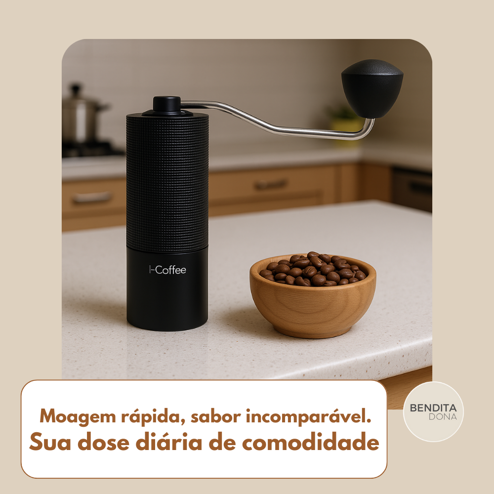 Moedor de Café Manual Ajustável - Grain