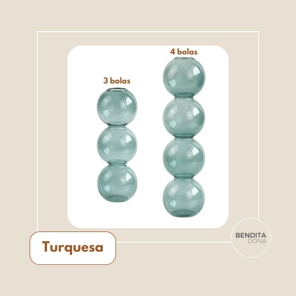 Vaso Decorativo de Vidro - Bubble