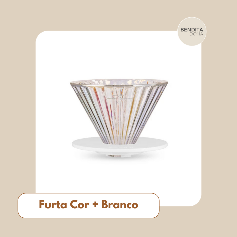 Gotejador de Café em Vidro 60° - Dripper