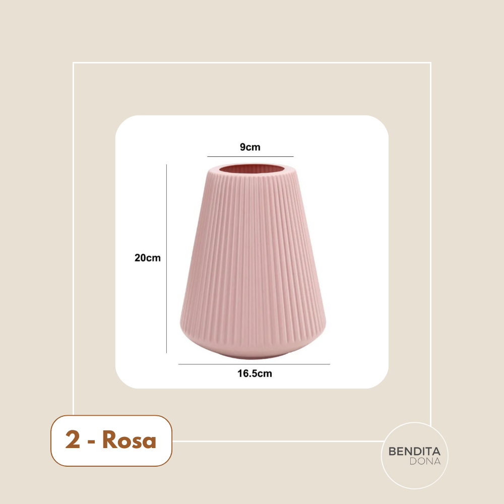 Vaso Nórdico Texturizado - Origami