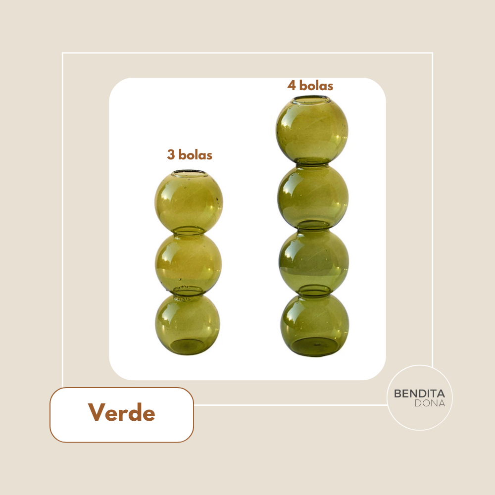 Vaso Decorativo de Vidro - Bubble