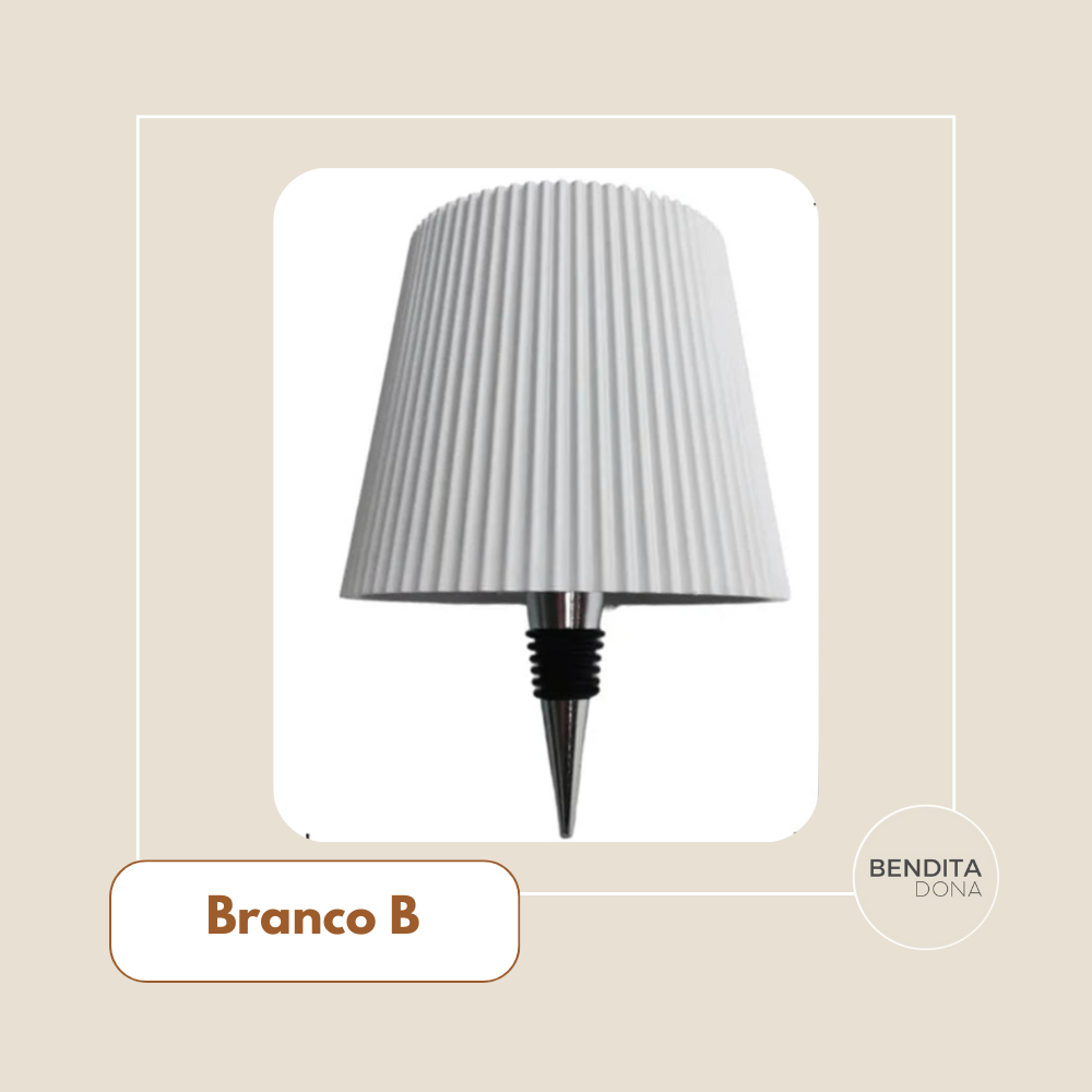 Luminária LED para Garrafas - Vintly
