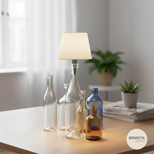 Luminária LED para Garrafas - Vintly