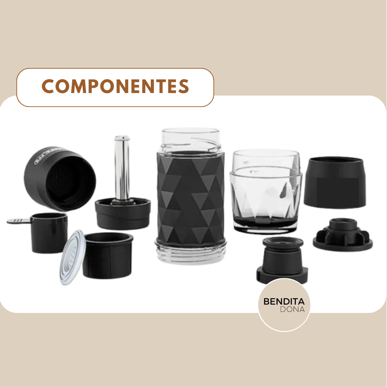 Máquina de café portátil 3 em 1 - HandBrew