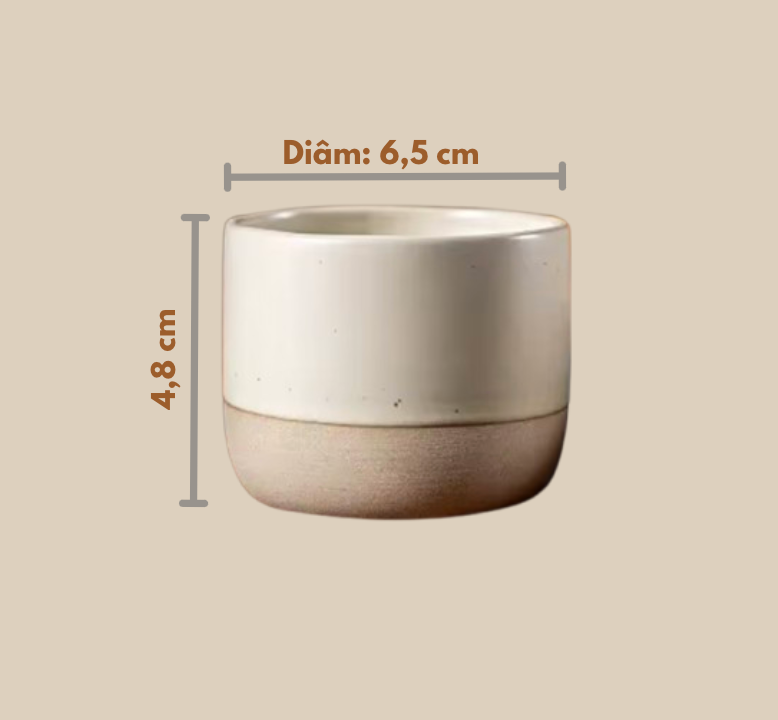 Xícara de Cerâmica Stoneware - Craft