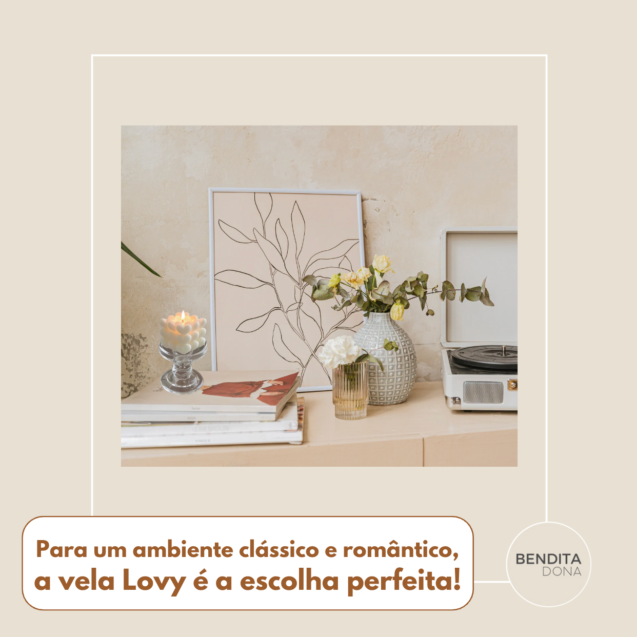 Vela Aromática - Lovy