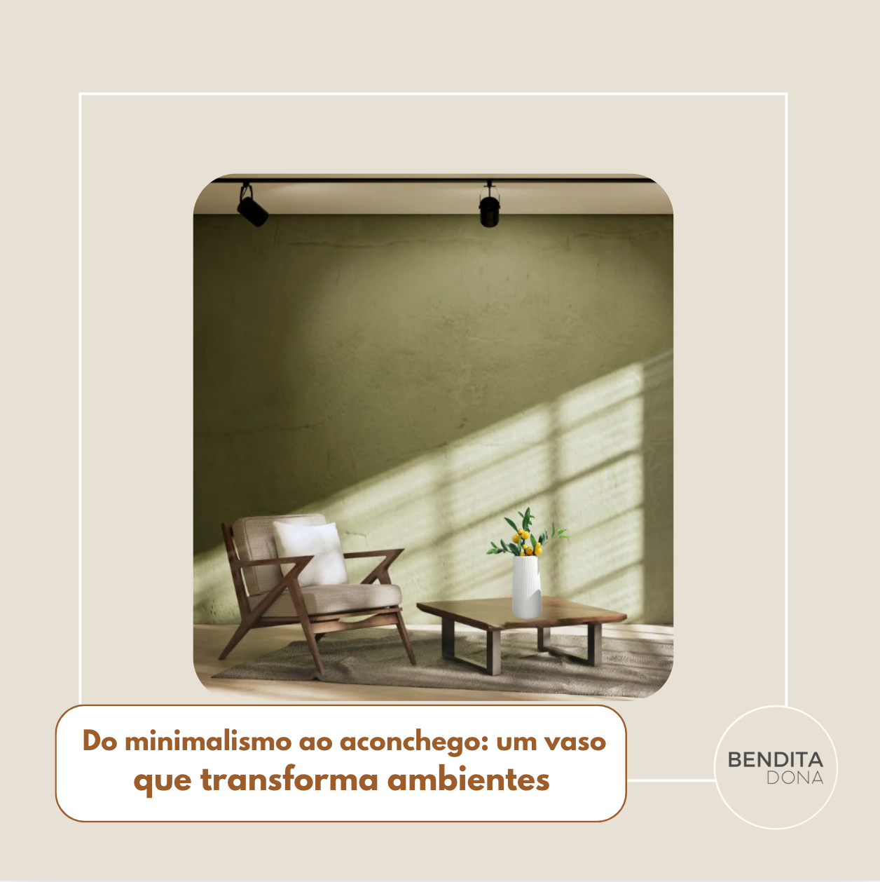 Vaso Nórdico Texturizado - Origami