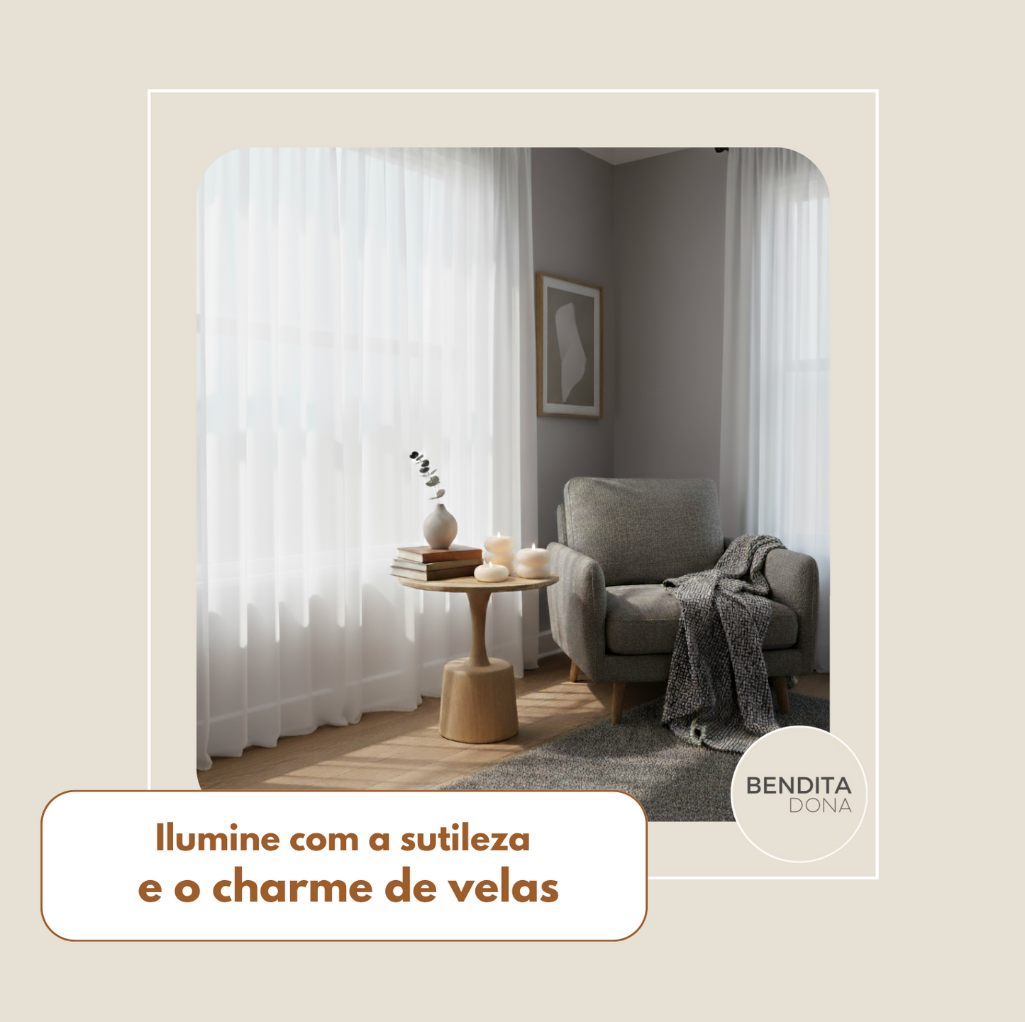 Vela de Aromaterapia - Donut