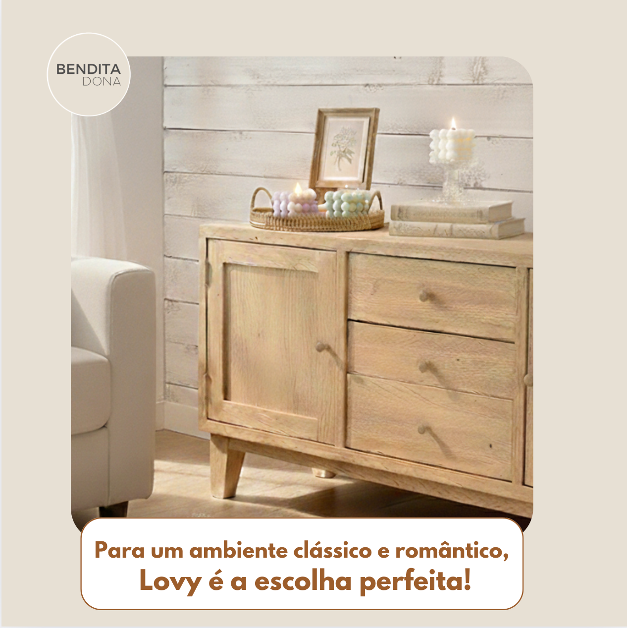 Vela Aromática - Lovy