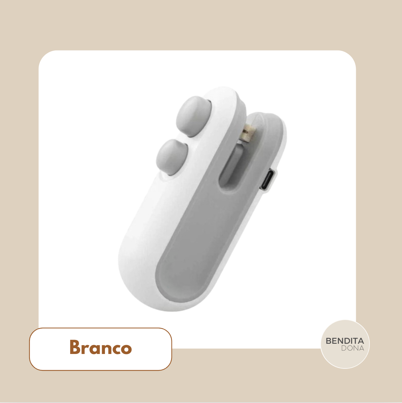 Mini Seladora de Embalagens Portátil – Packsy