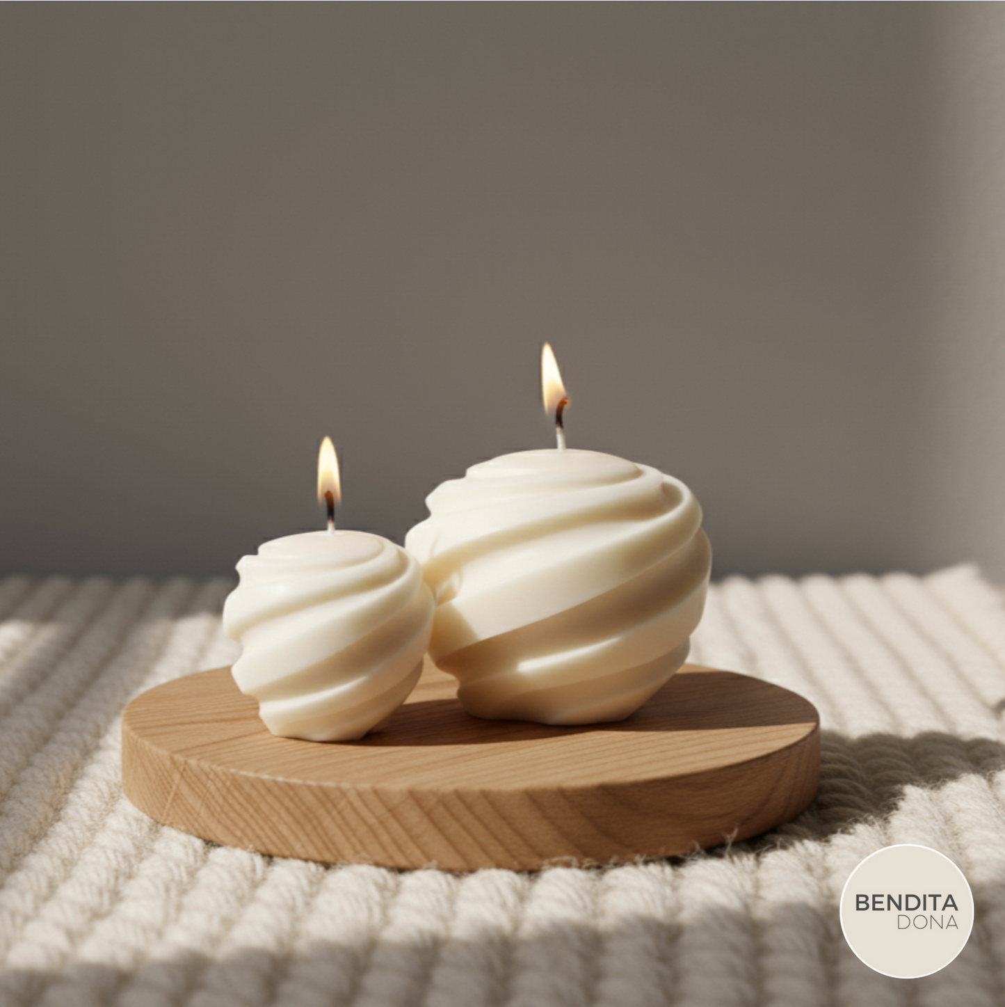 Vela Decorativa Espiral - Orbit