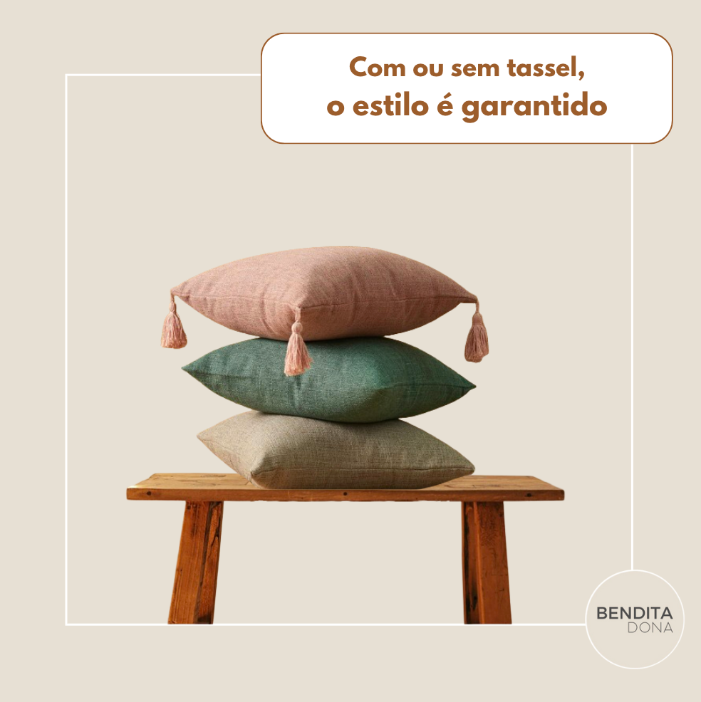 Capas de Almofada em Linho - Olen