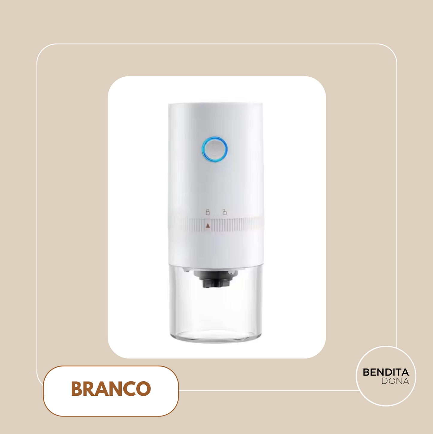 Moedor Portátil Elétrico de Café - FRESHY