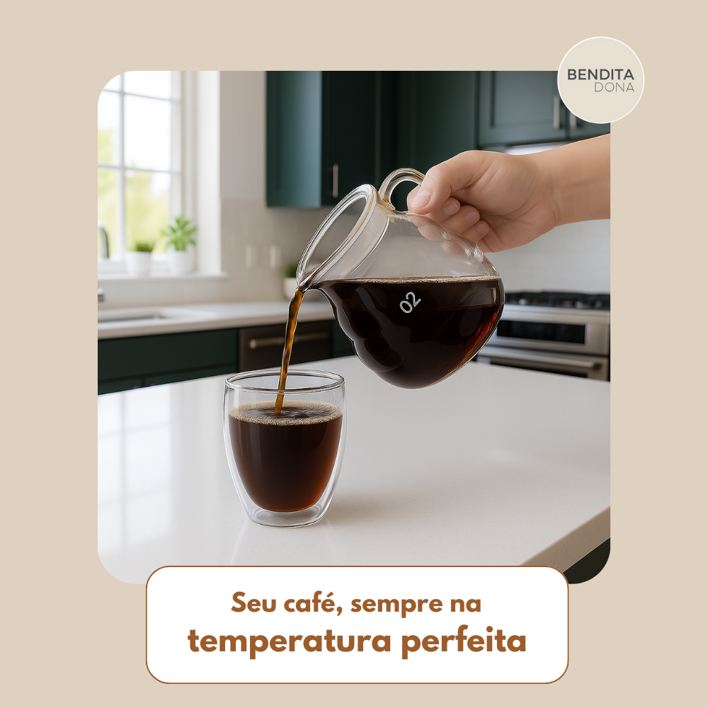 Jarra de Vidro para Café - Brewla