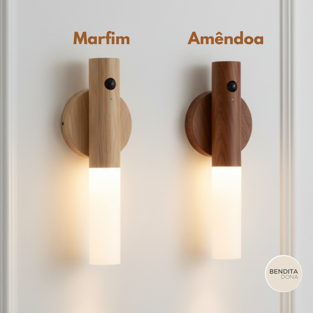 Luminária de sensor em LED recarregável - LumiMag