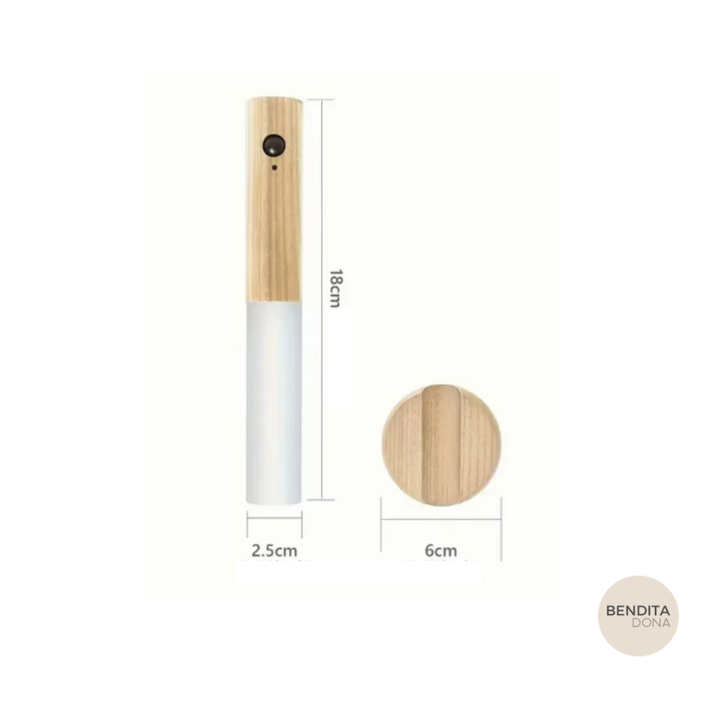 Luminária de sensor em LED recarregável - LumiMag