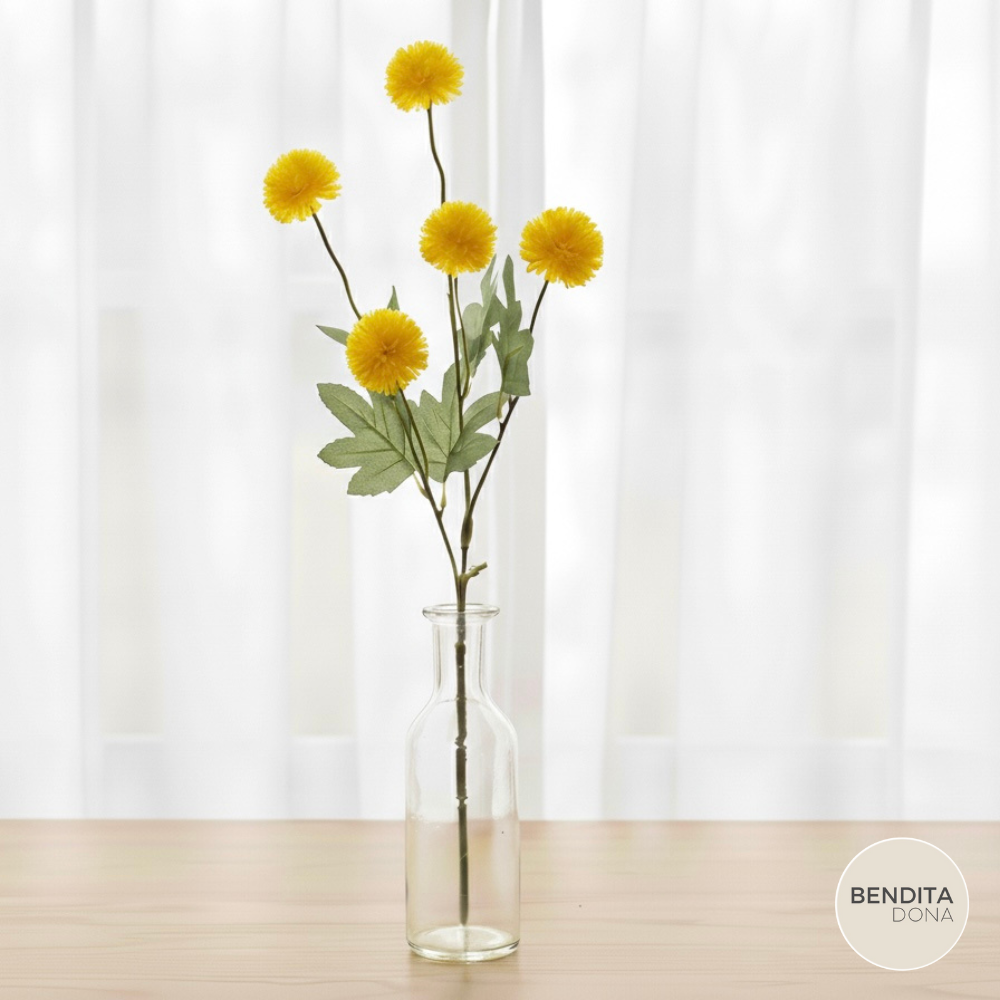 Buquê de Mini Crisântemos Artificiais - Ivy