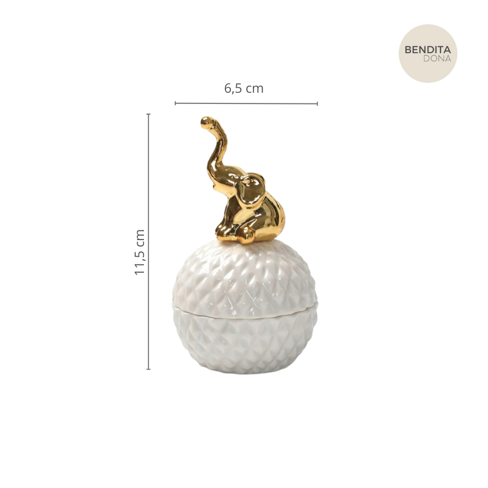 Pote de Cerâmica Estilo Europeu - Nook