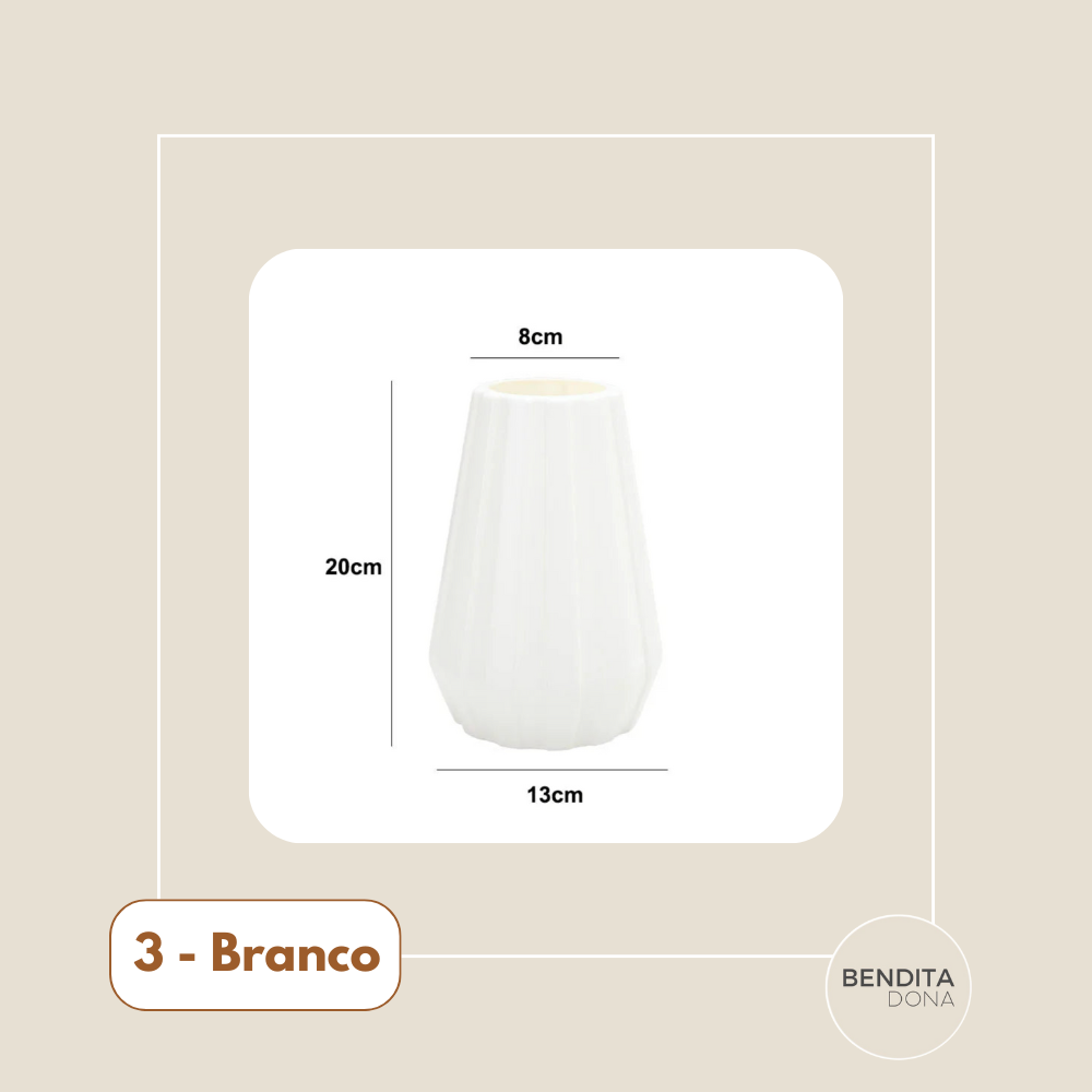 Vaso Nórdico Texturizado - Origami